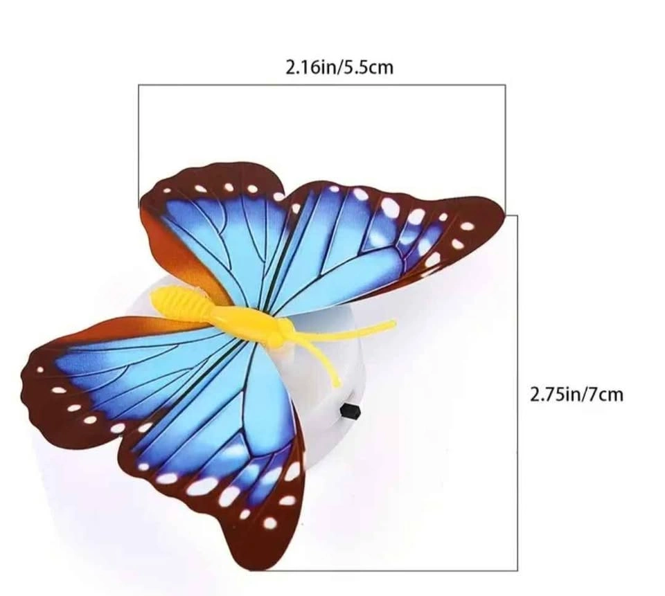 Cute LED Color Changing Butterfly Lamp - Home Decor for Kids Roo - photo 2