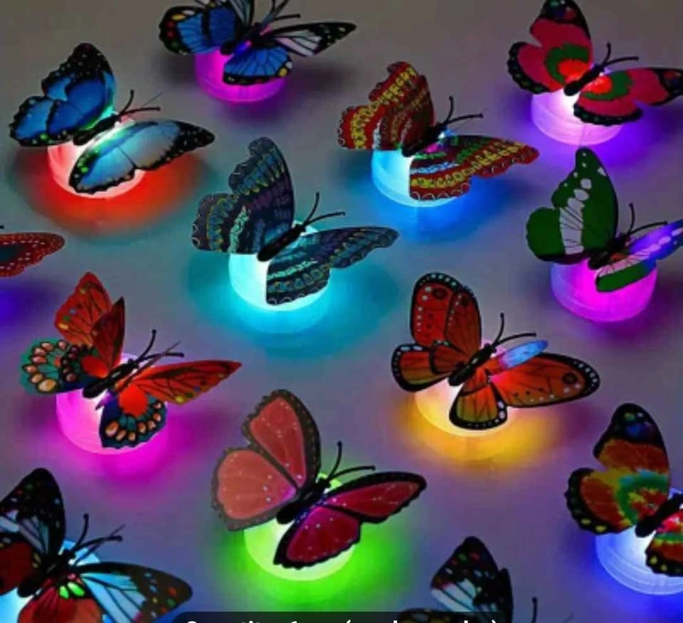 Cute LED Color Changing Butterfly Lamp - Home Decor for Kids Roo - photo 4