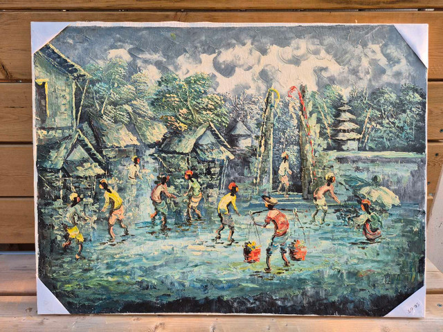 Balinese Oil Paintings - photo 3