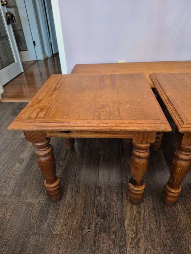 3 Rustic Pine Tables - photo 4