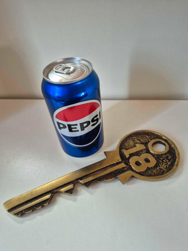 18th Birthday Brass Key