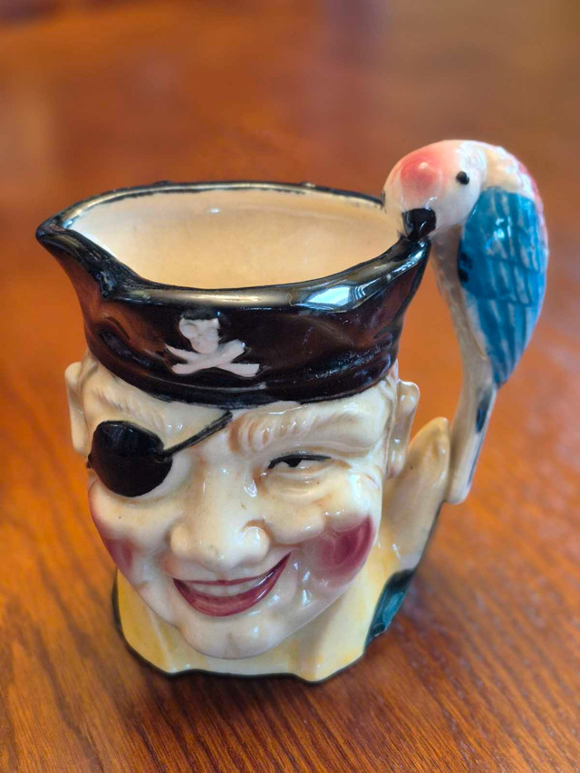 Vintage Toby Style Mug from Occupied Japan