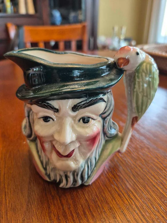 Vintage Toby Style Mug from occupied Japan thumbnail