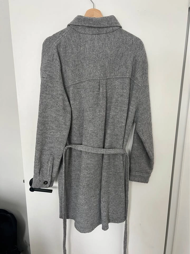 Frank & Oak grey shacket - small - photo 2