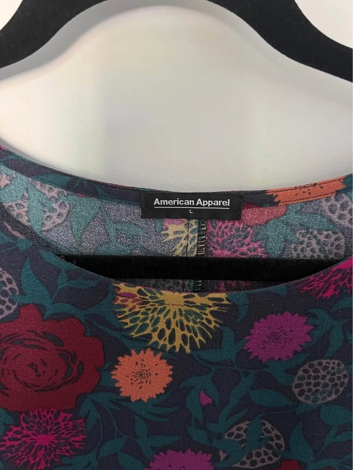 Floral mini dress - American apparel - photo 5