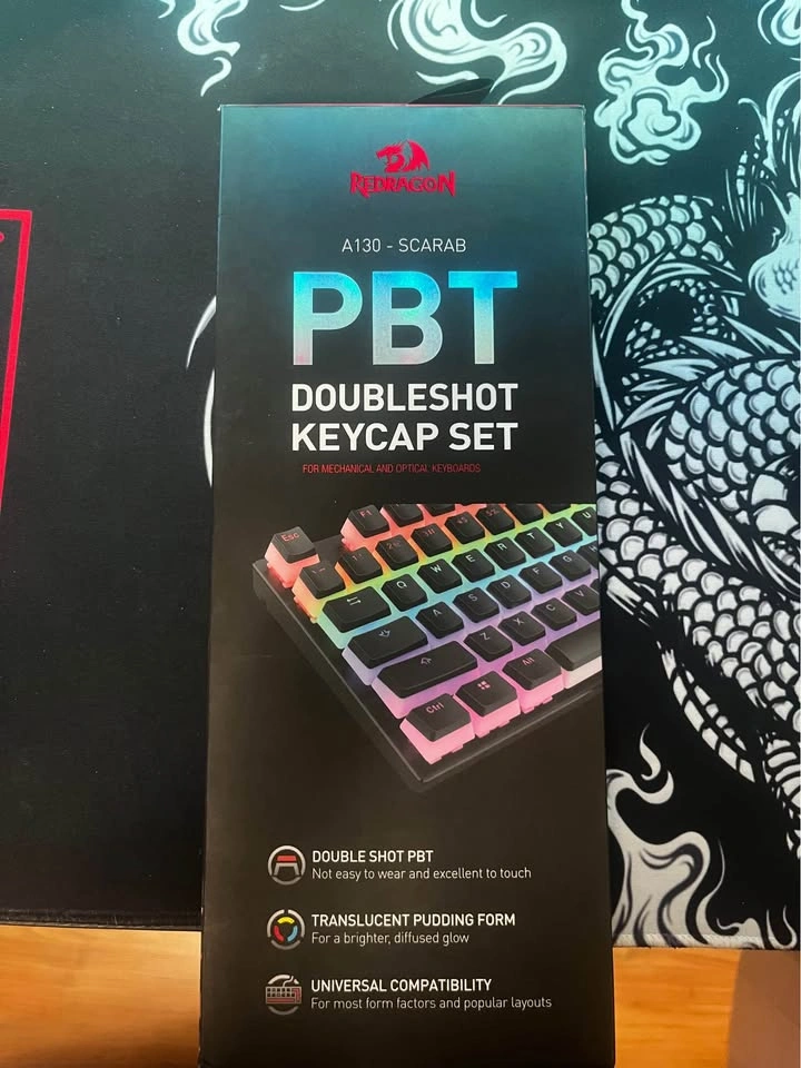 SteelSeries TKL Wireless Keyboard – Like New + Extra Keycaps - photo 3