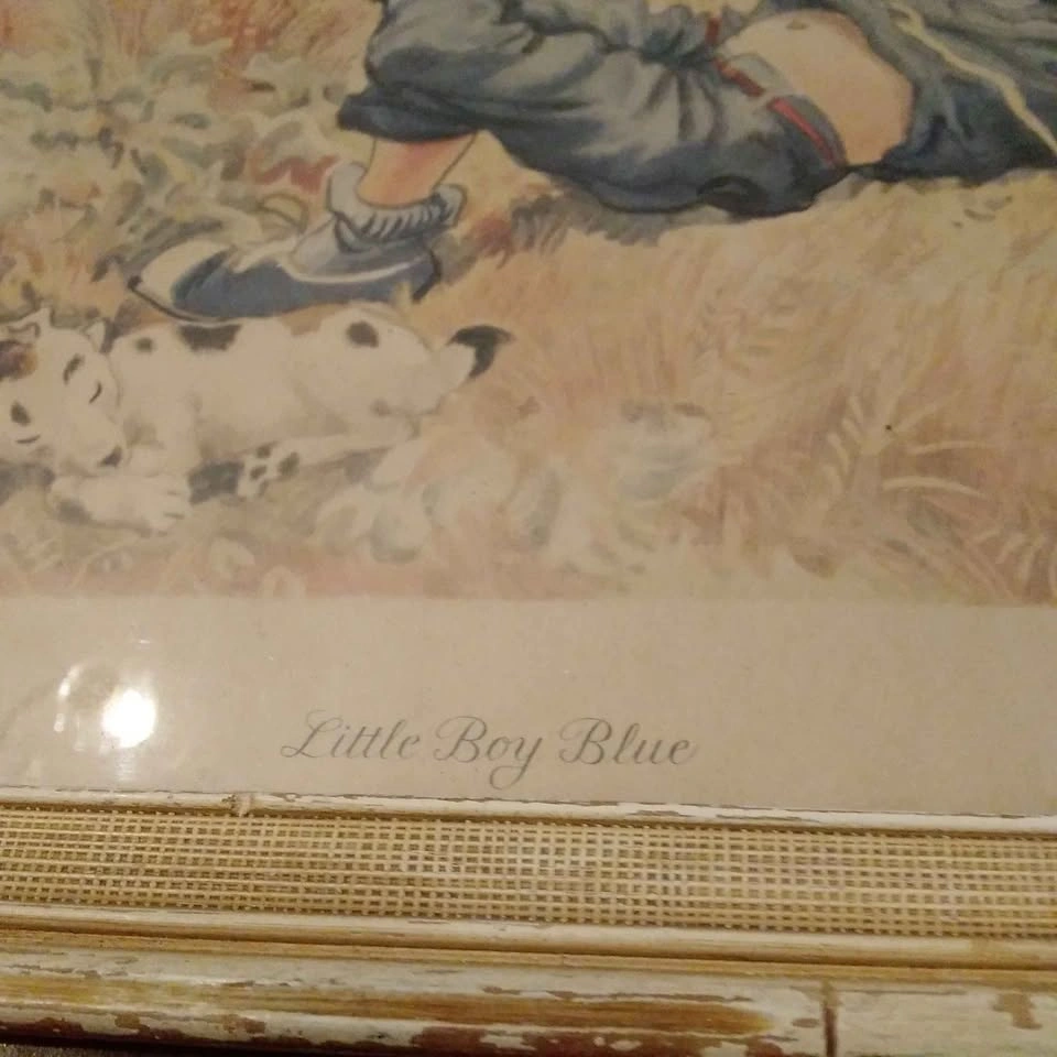 Vintage print "Little Boy Blue" - photo 2