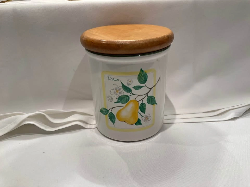 Vintage Himark Fruit Country Kitchen Canisters Set of 4 - photo 5