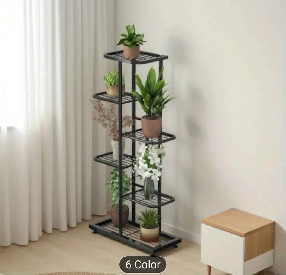 Iron Plant Shelves for Holding Multiple Flower Pots, Suitable fo - photo 2