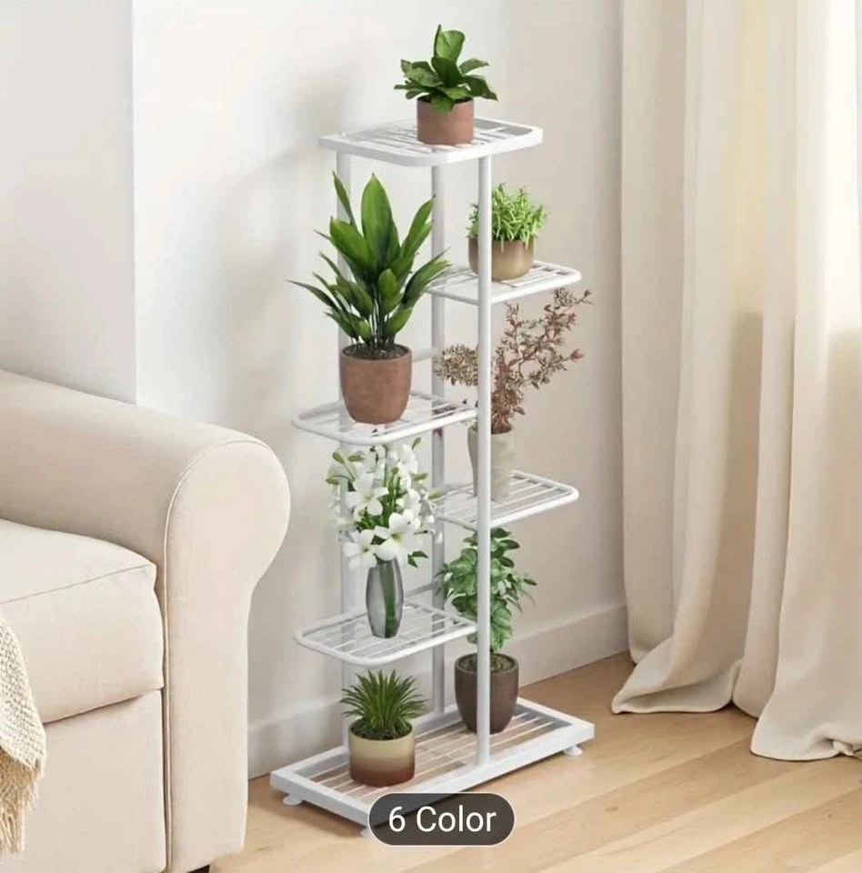 Iron Plant Shelves for Holding Multiple Flower Pots, Suitable fo - photo 3