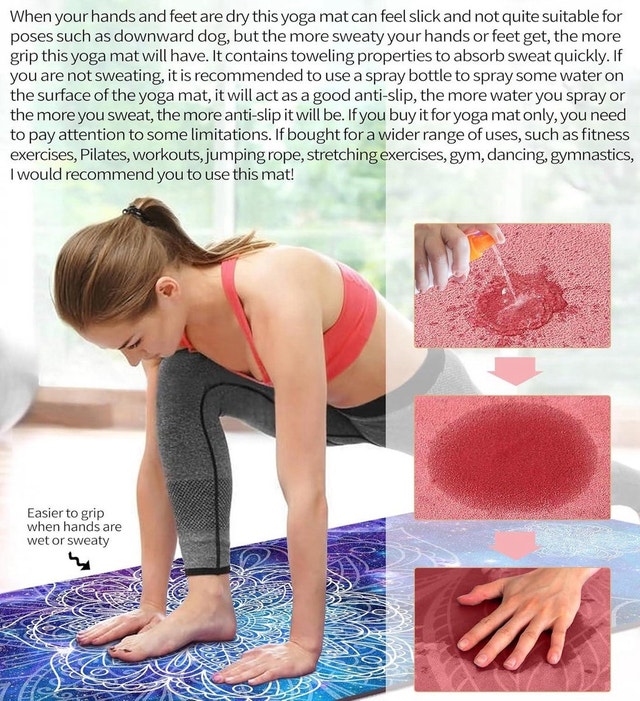 Suede Multi-Sport and Yoga Mat (TPE) - photo 4