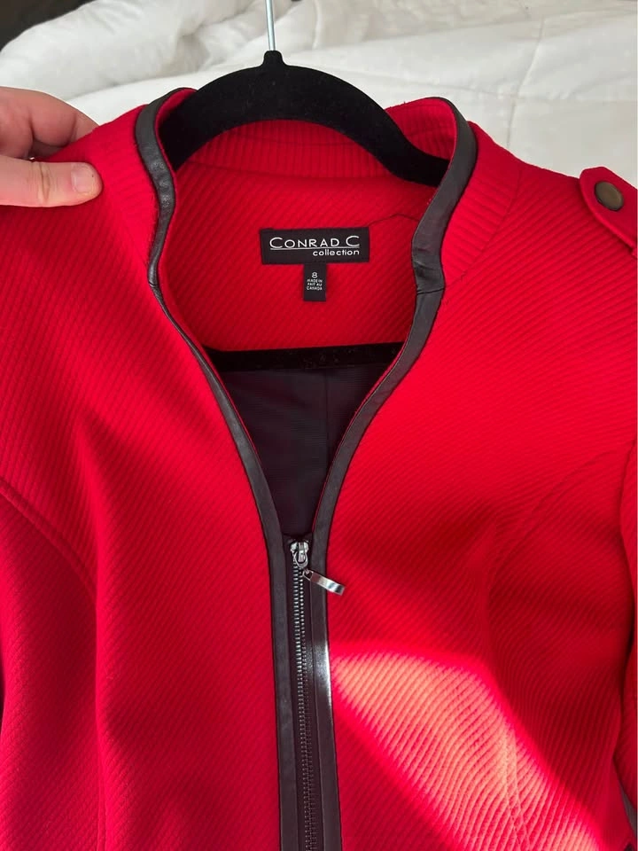 Conrad C Red Jacket size 8 - photo 5