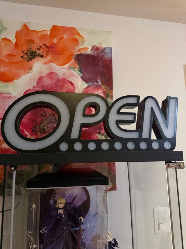 Open Sign