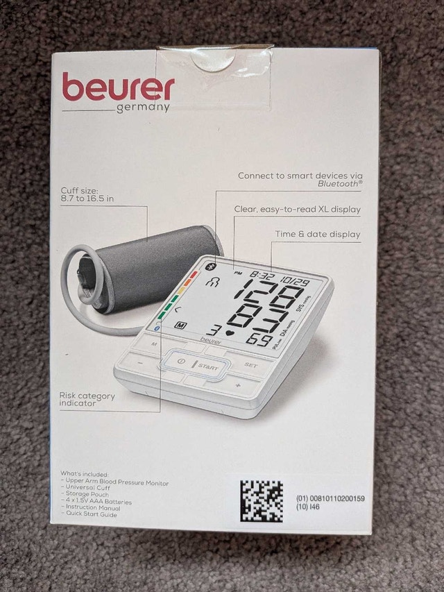 Beurer Upper Arm Blood Pressure Monitor - photo 3