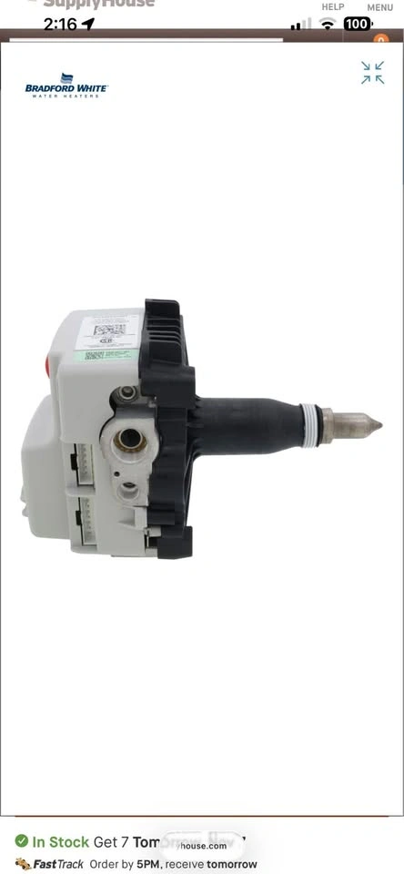 Honeywell Natural Gas Valve - photo 3
