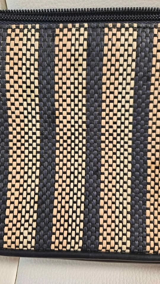 Frankie & Johnnie Woven Striped Shoulder Bag - photo 3