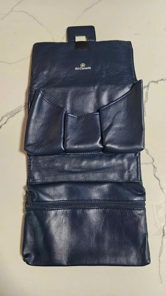 Air Canada Navy Blue Roll-up Travel Bag - photo 2