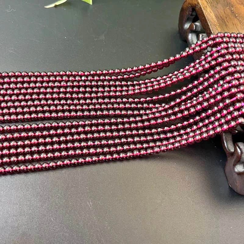 Natural Garnet Beads Strand – DIY Jewelry Making