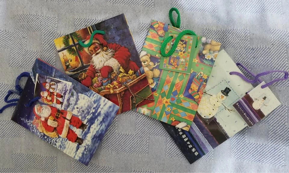 Brand New Small Christmas Gift Bags - Bundle All for 14 for $8 - photo 4