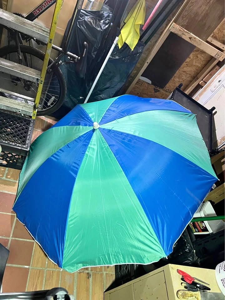 5FT Portable Picnic Outdoor Canopy Sunshade Beach Umbrella