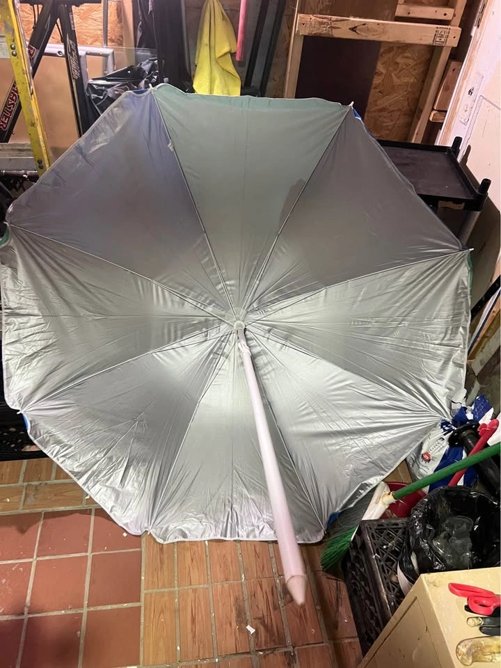 5FT Portable Picnic Outdoor Canopy Sunshade Beach Umbrella - photo 2