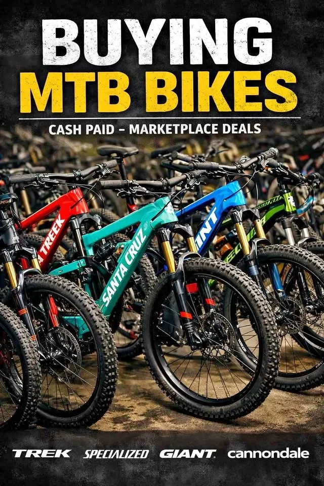BUYING BIKES! MTBS, ROAD BIKES, ANY BIKES!!