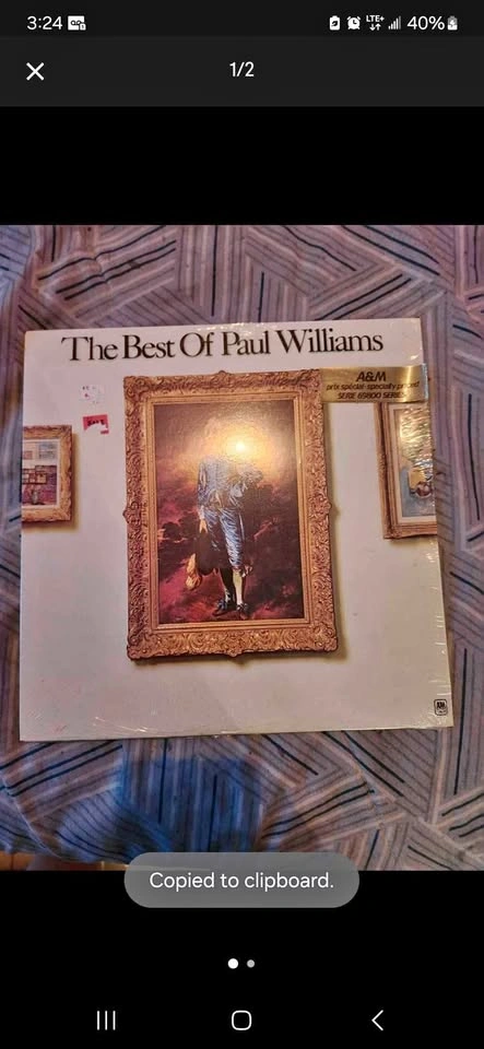 Paul Williams Vinyl