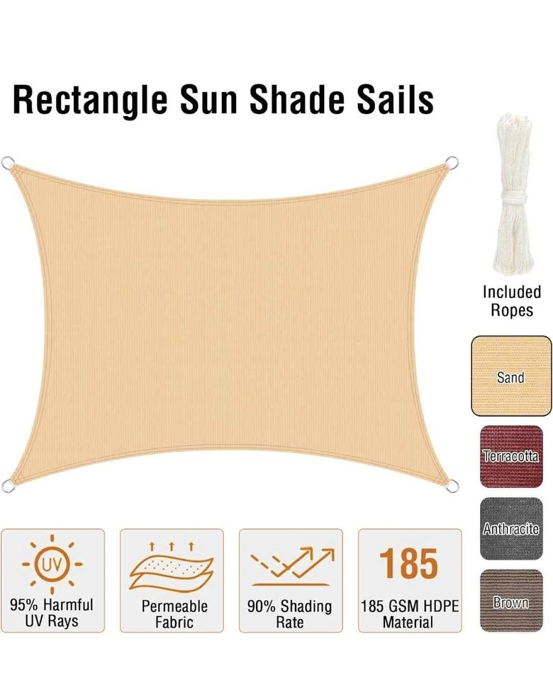 Duerer Sun Shade Sail 10x13 ft - Brand New - photo 4