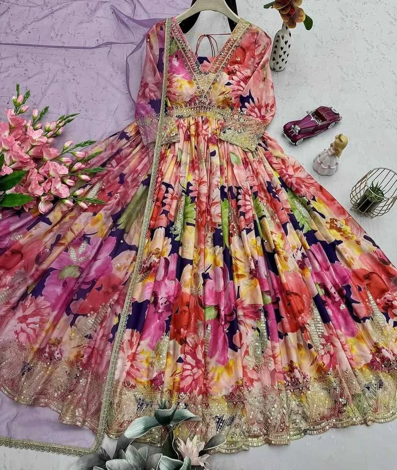 Gown and Dupatta Set - photo 2