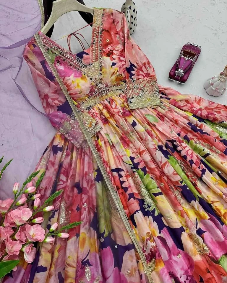 Gown and Dupatta Set - photo 3
