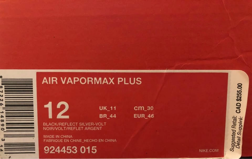 Nike Air Vapormax Plus (Size 12) - photo 4