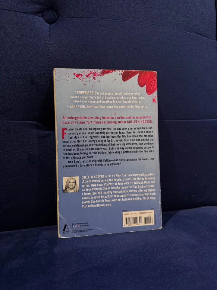November 9 by Colleen Hoover (Paperback) - photo 2
