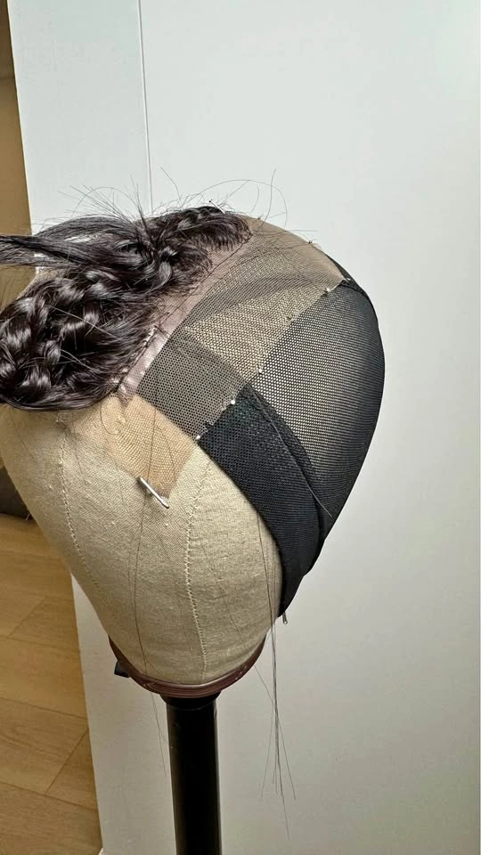 Frontal and Closure Machine Wigging