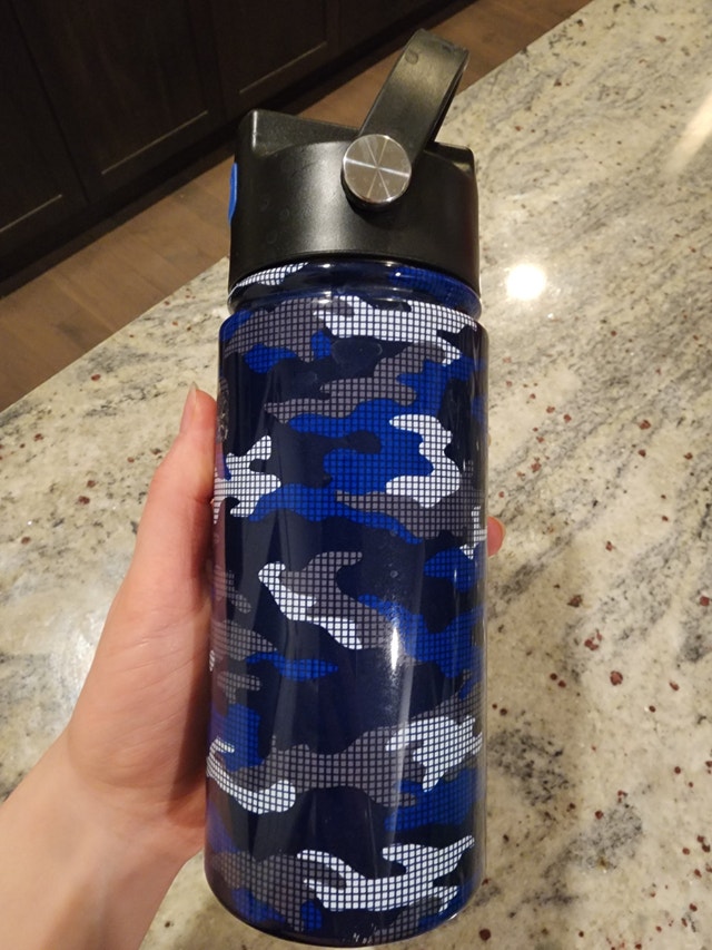 Kids 14 oz water bottle metal thermos