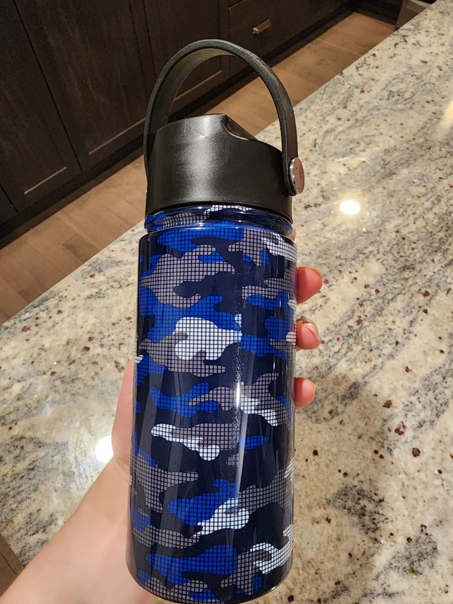 Kids 14 oz water bottle metal thermos - photo 3