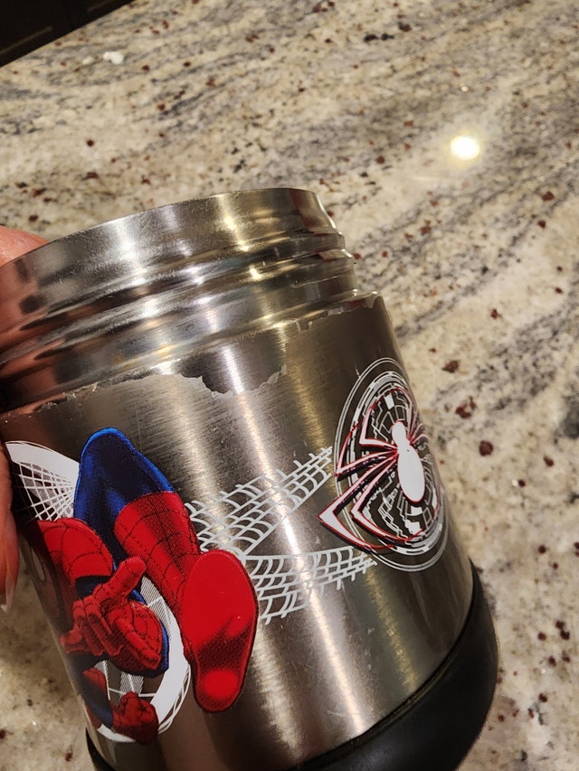 Kids Spiderman Thermos - photo 3