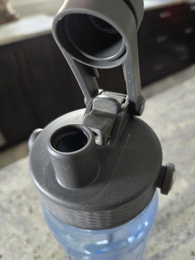 40oz Water Bottle with Dual Spout & Straw - photo 2