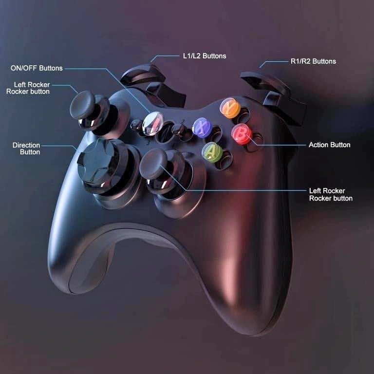 W&O Wireless Controller for Xbox 360 and PC