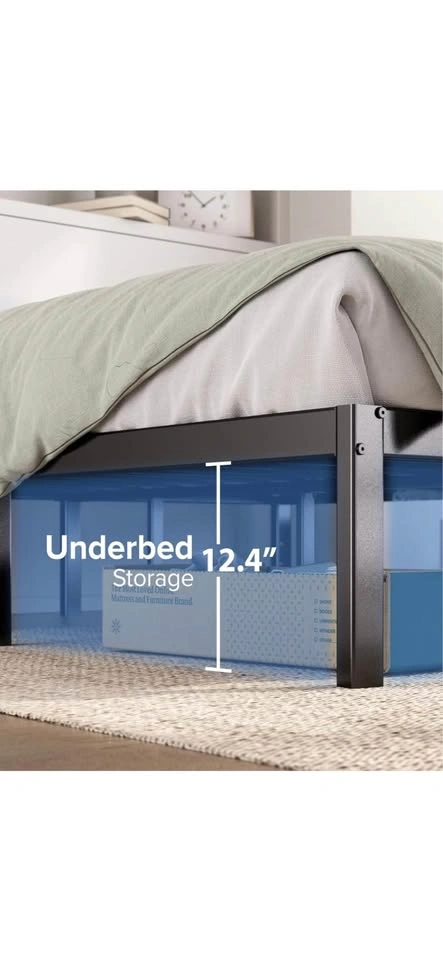Zinus 14 Inch Metal Bed Frame - King - photo 2