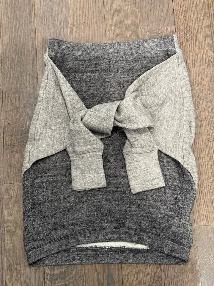 Phillip Lim grey tie front mini skirt XS - photo 2