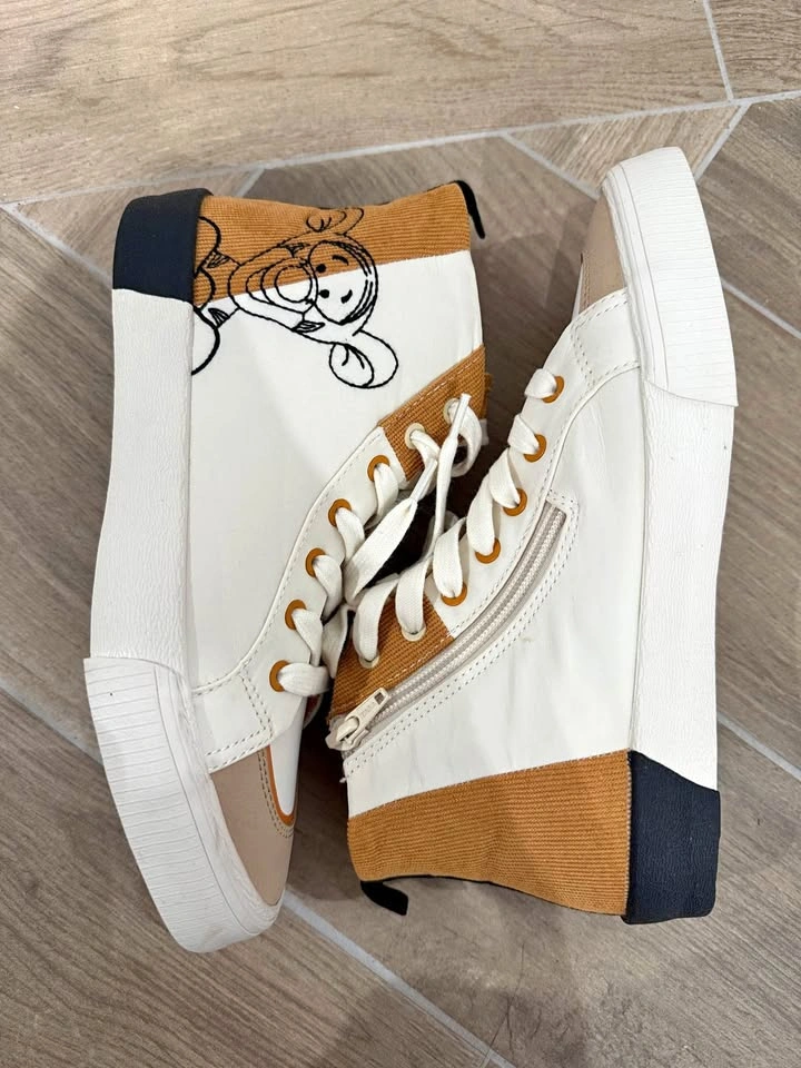 Zara Kids x Disney Tigger High-Top Sneakers EU 37 / US Women's 7