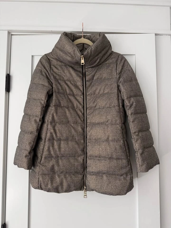 Herno Metallic Glen Plaid Coat - IT 40 (Runs Small, Fits US 2/XS - photo 4