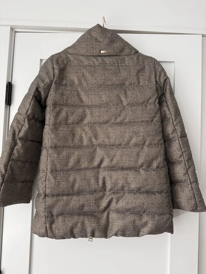 Herno Metallic Glen Plaid Coat - IT 40 (Runs Small, Fits US 2/XS - photo 5