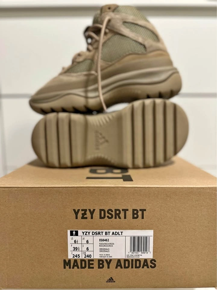 Adidas Yeezy Desert Boot - Size 6.5 (Light Taupe)