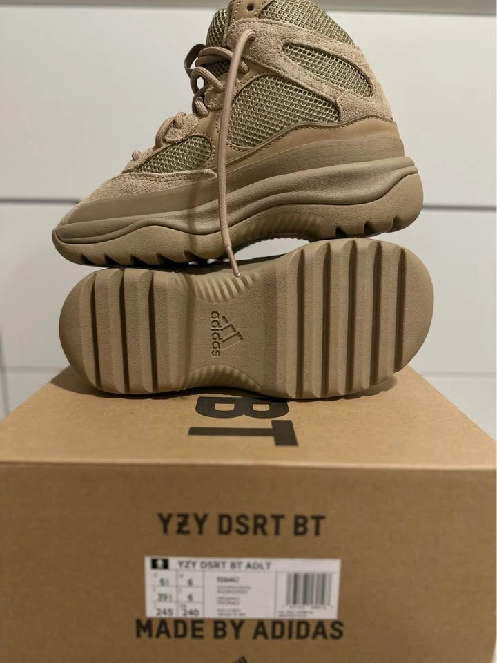 Adidas Yeezy Desert Boot - Size 6.5 (Light Taupe) - photo 2