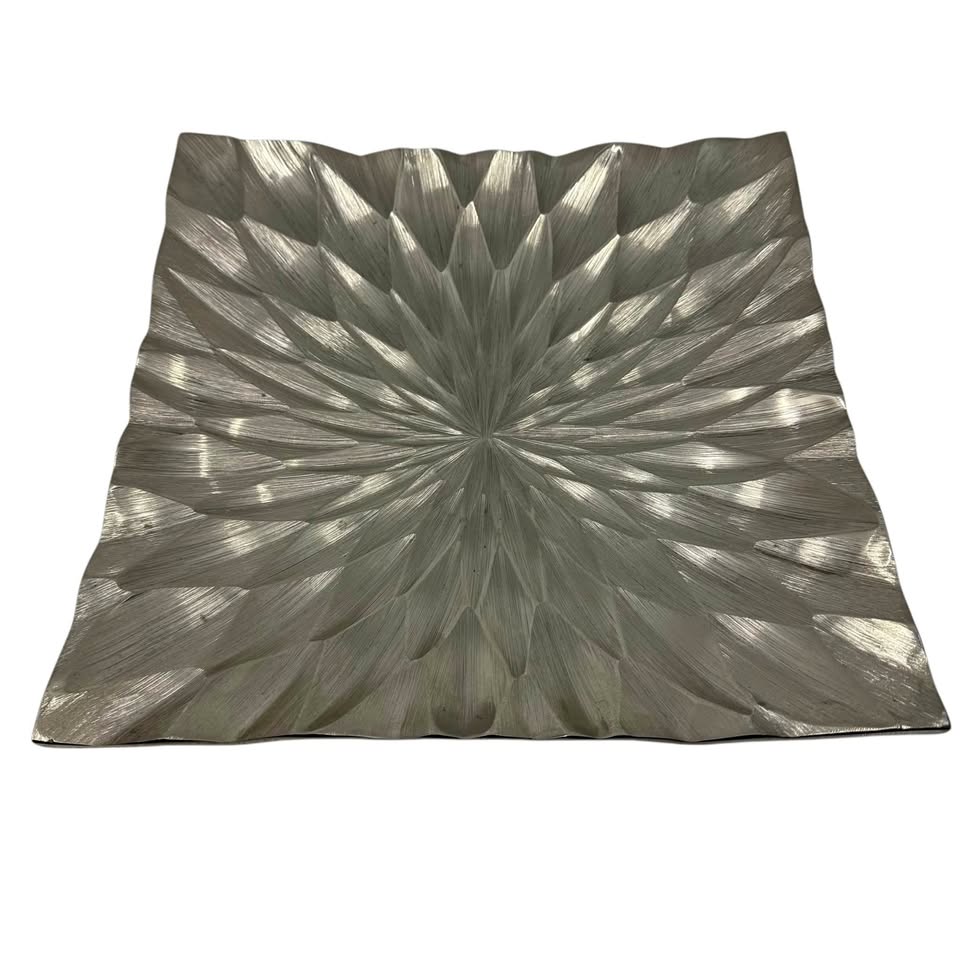 Metal Square Platter/Tray