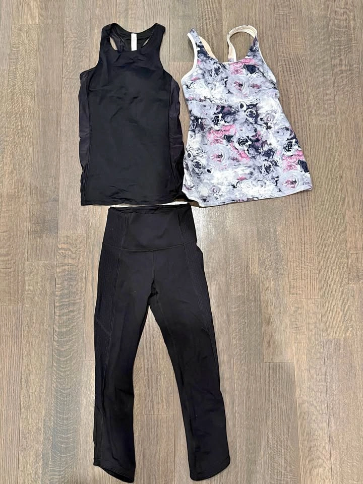 Lululemon Top & Leggings Set - Sz 4