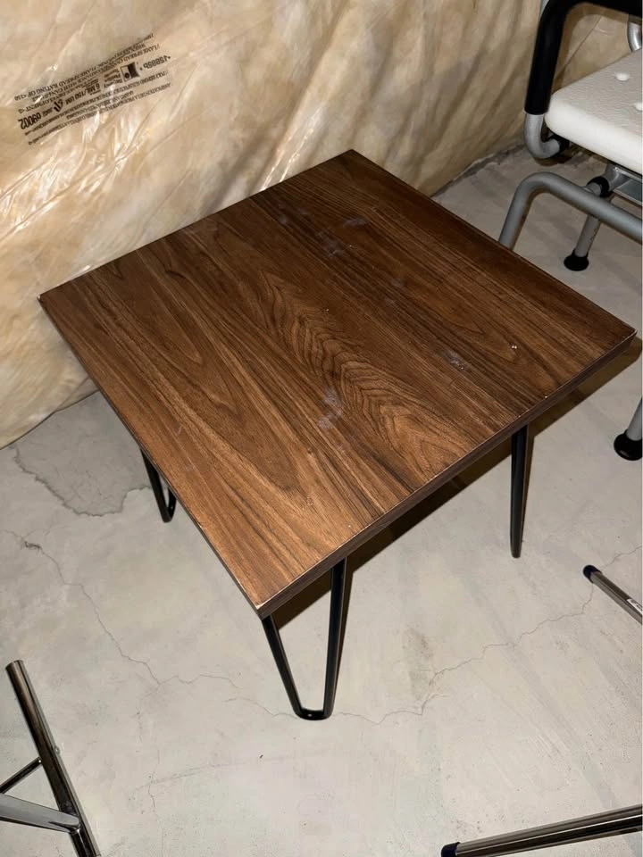 Mid-Century Modern Side Table – Hairpin Legs - photo 2