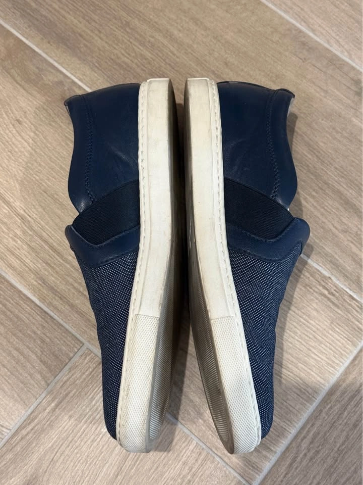 Lanvin Navy Blue Slip-on Sneakers Size 38 (7.5) - photo 5