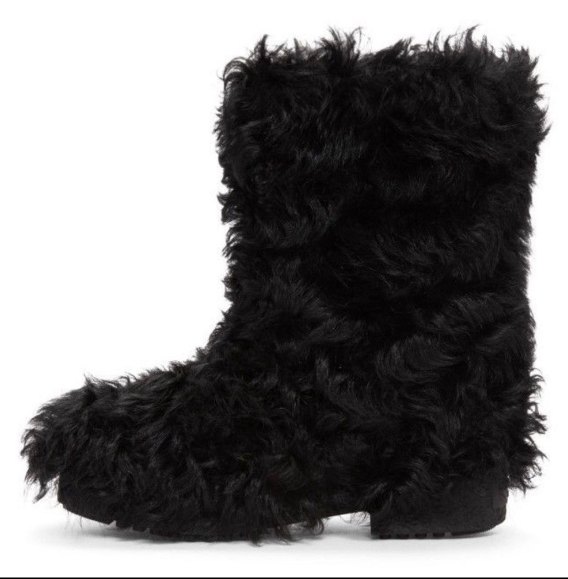 SAINT LAURENT SHEARLING FUR BOOT